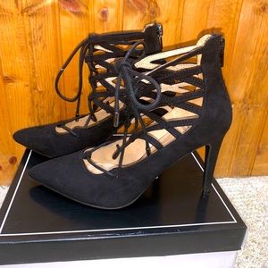 Strappy Closed Heels